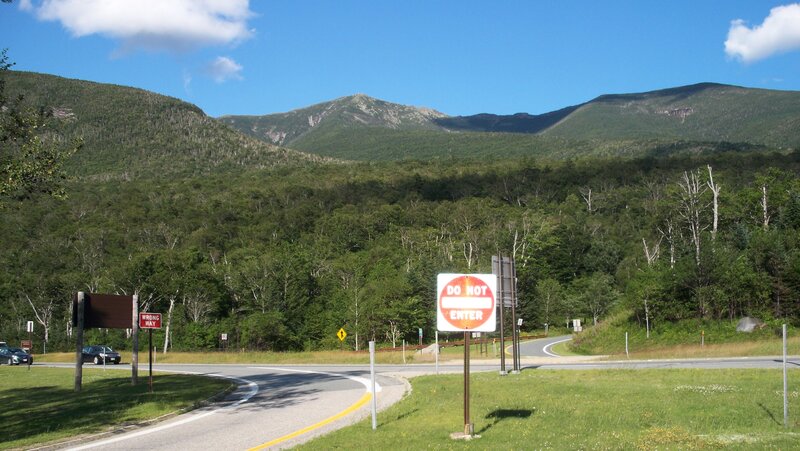 Mountain Road Intersection