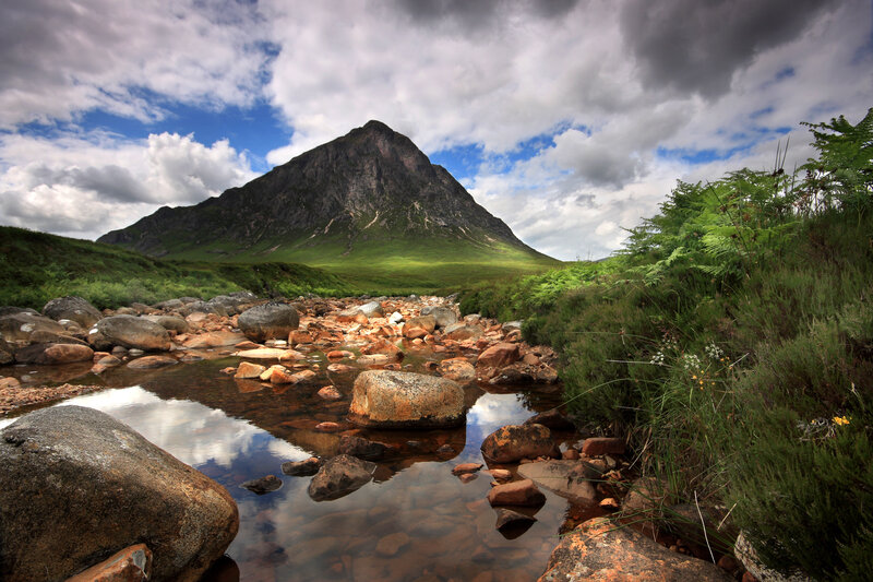 Mountain Stream in Highlands