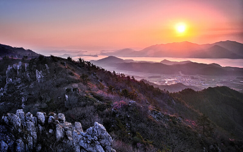 Mountain Sunset View