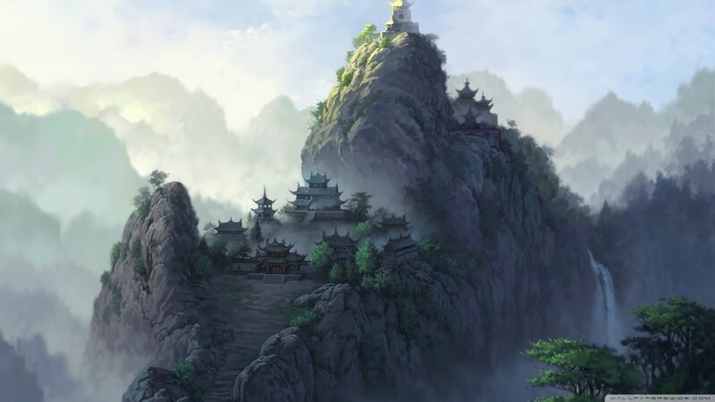 Mountain Temple Complex — Green