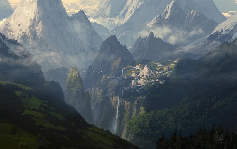 Mountain-top Village