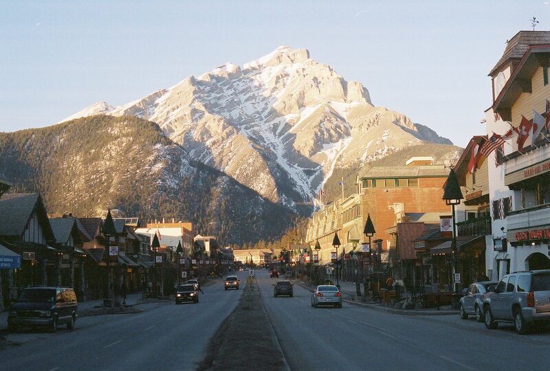 Mountain Town Street