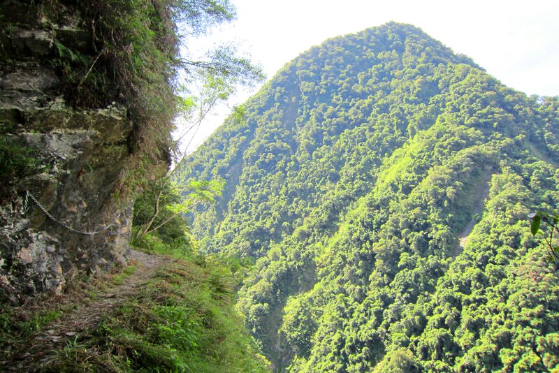 Mountain Trail with Chain