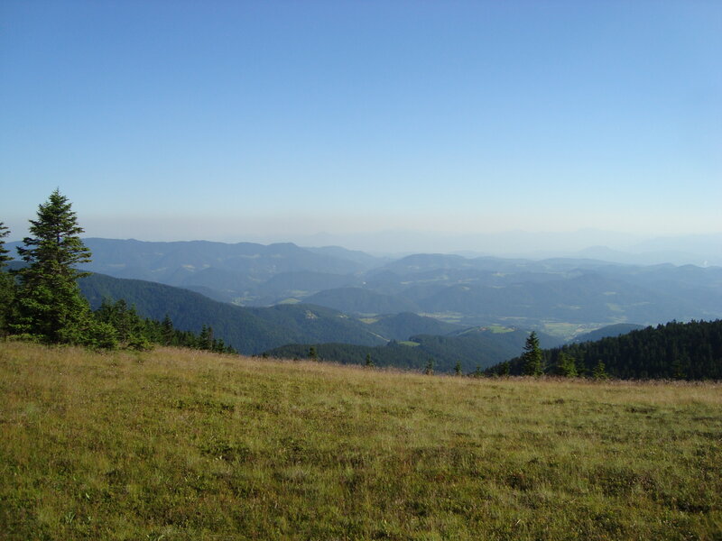 Mountain valley landscape