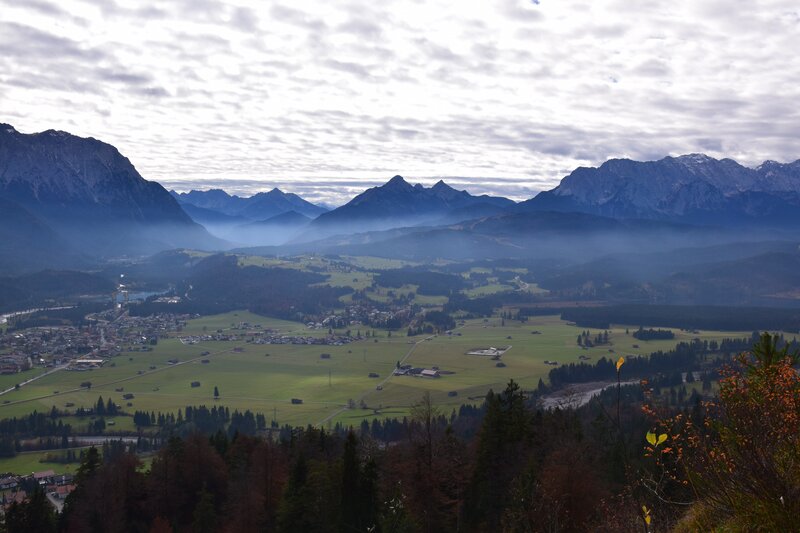 mountain valley landscape