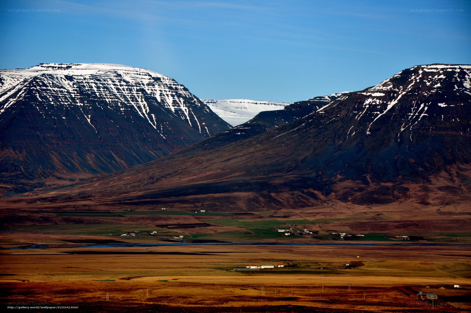 mountain valley landscape