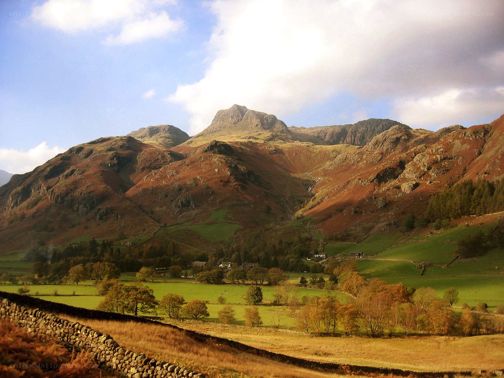 mountain valley landscape