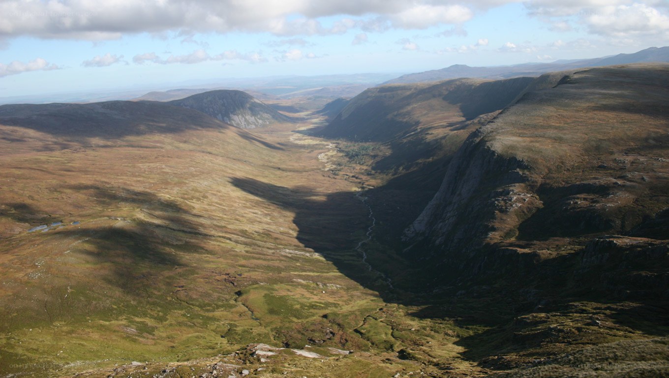 mountain valley landscape