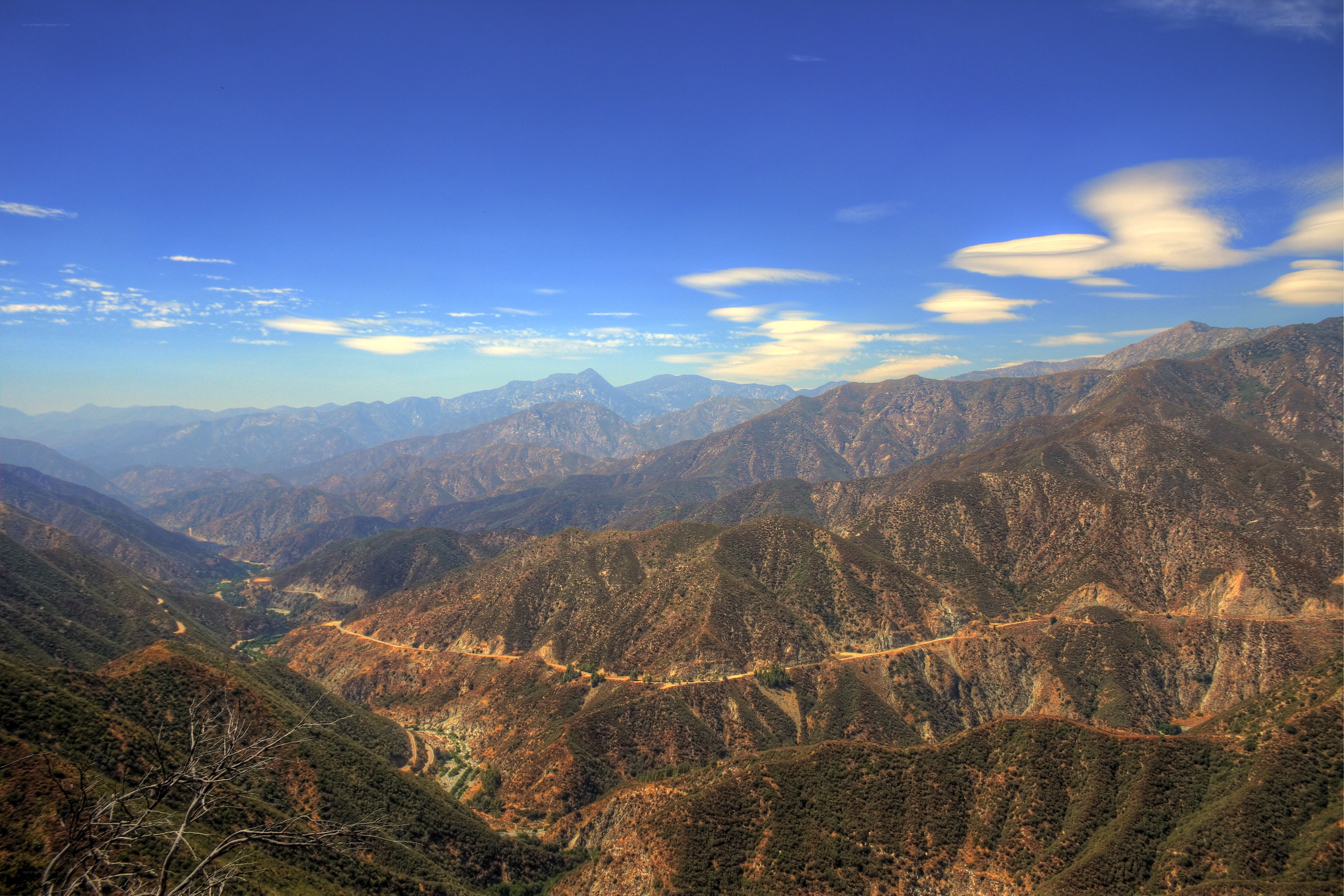 mountain valley landscape