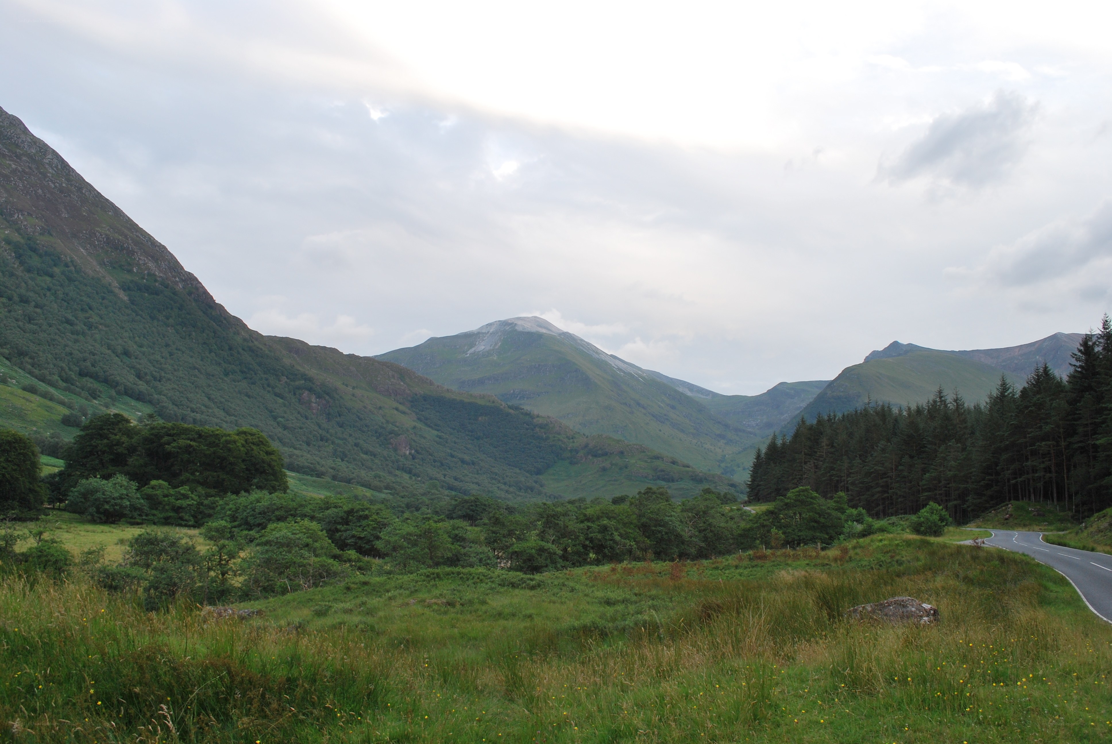mountain valley landscape
