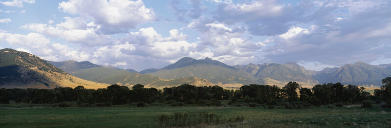 mountain valley landscape