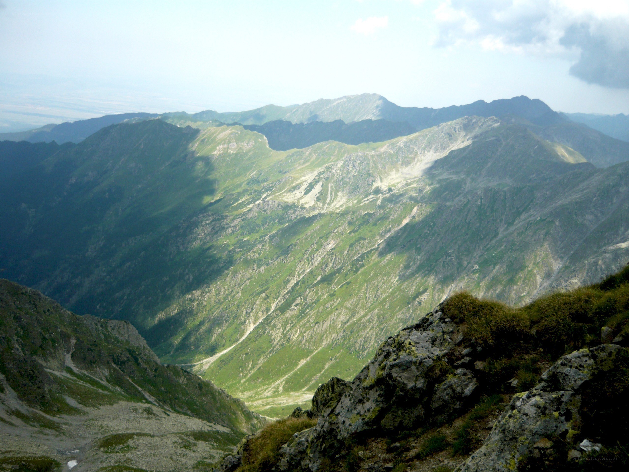 mountain valley landscape