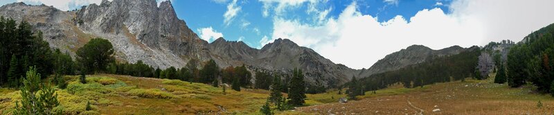 mountain valley landscape