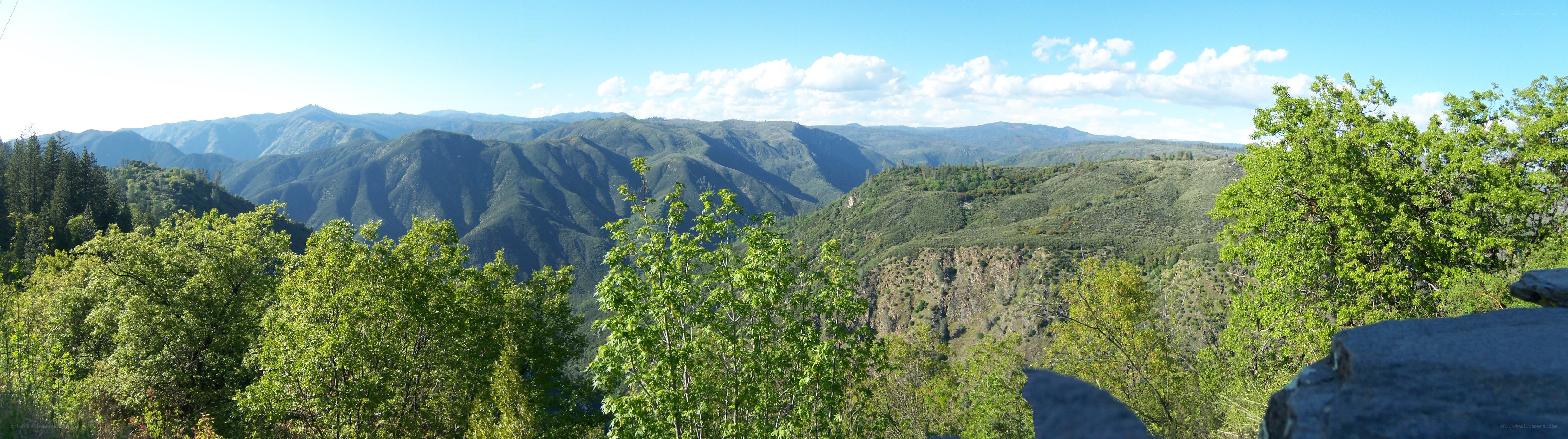 mountain valley landscape