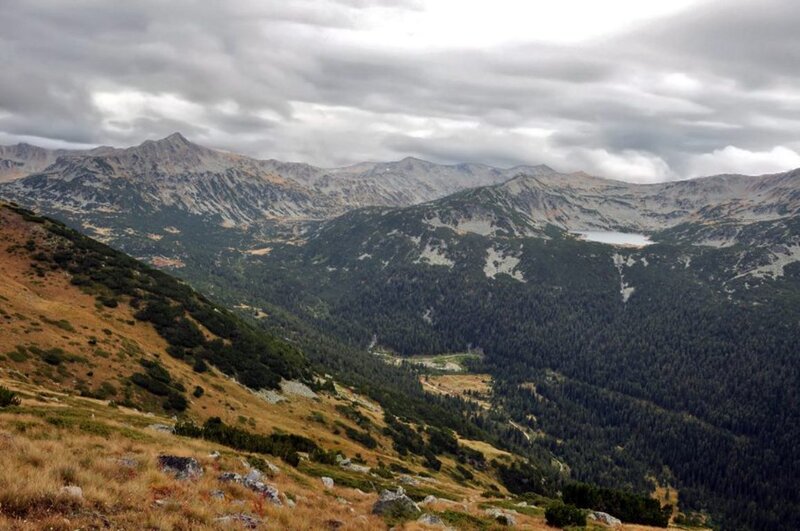 Mountain Valley Landscape — Green, Dramatic, Photograph, Mountains, Forest