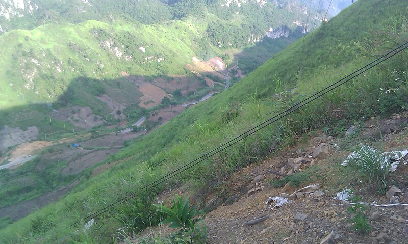 Mountain Valley Landscape — Green, Natural