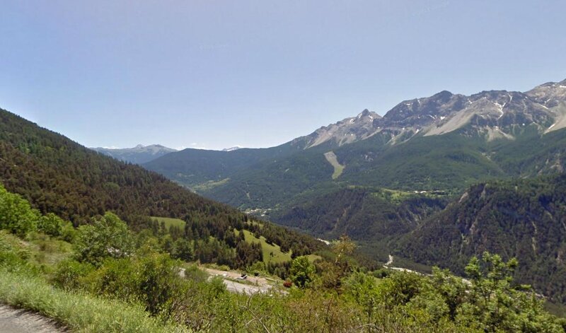 Mountain Valley Landscape — Green, Serene, Afternoon, Photograph, Mountains, Forests