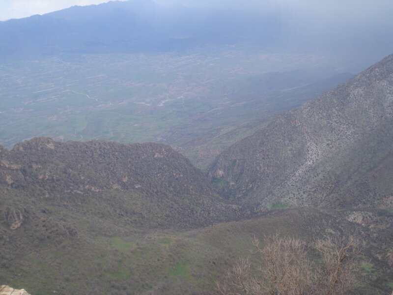 Mountain Valley Landscape — Green, Serene, Photograph