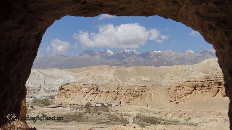 Mountain Valley View — Blue