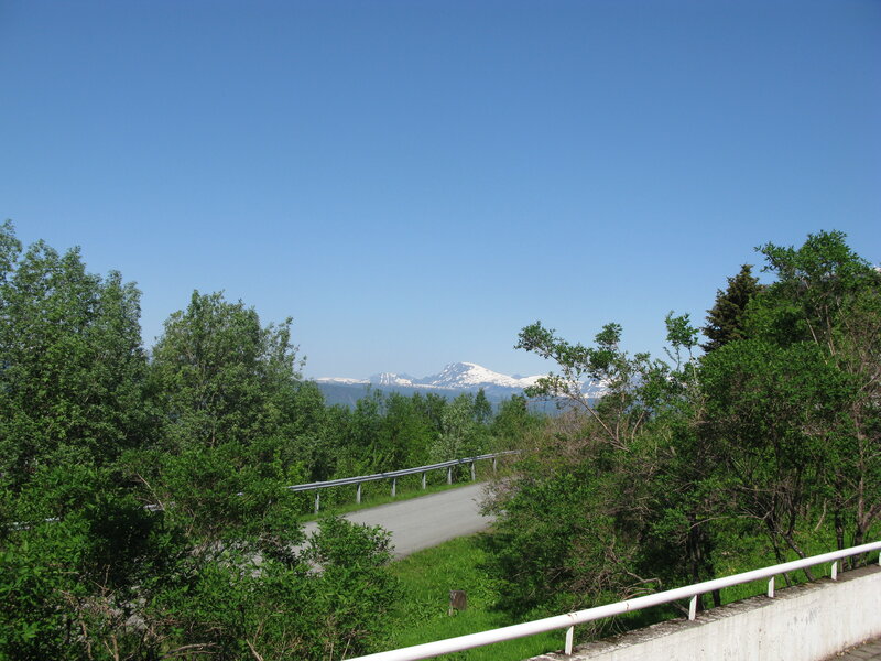 Mountain view from roadside