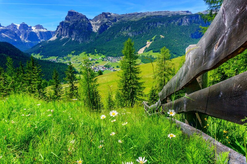 Mountain Village Valley