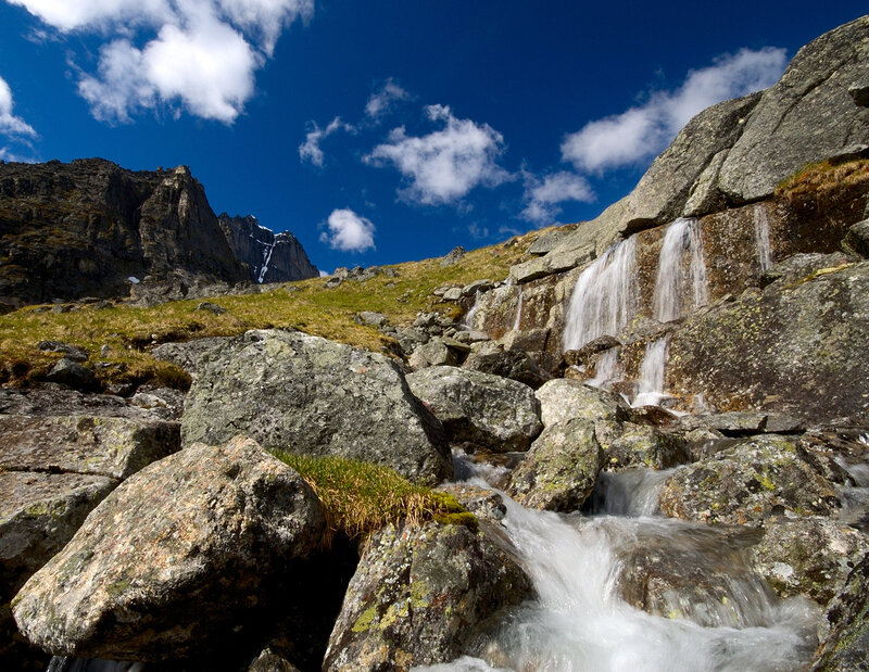 Mountain Waterfall