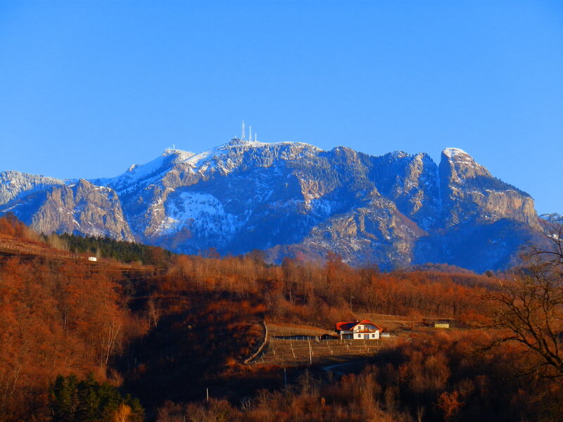 Mountain with Antennas