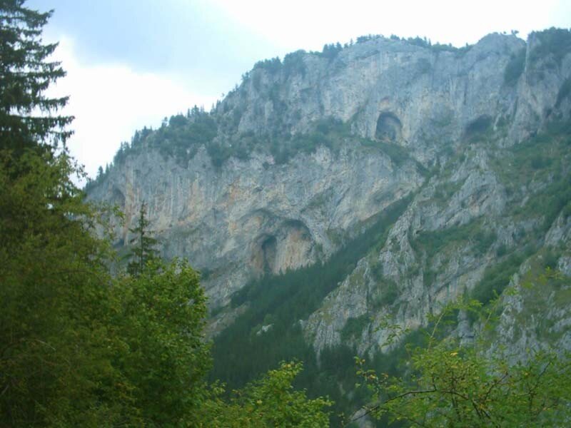 Mountain with Caves