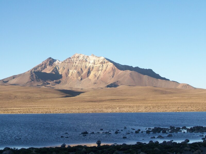 Mountain with Lake