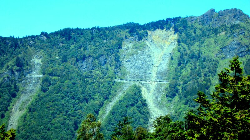 Mountain with Road Tunnels