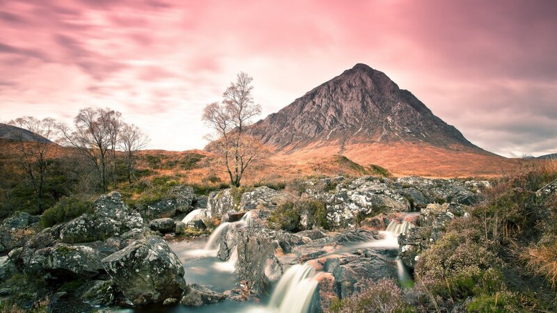 Mountain with Stream