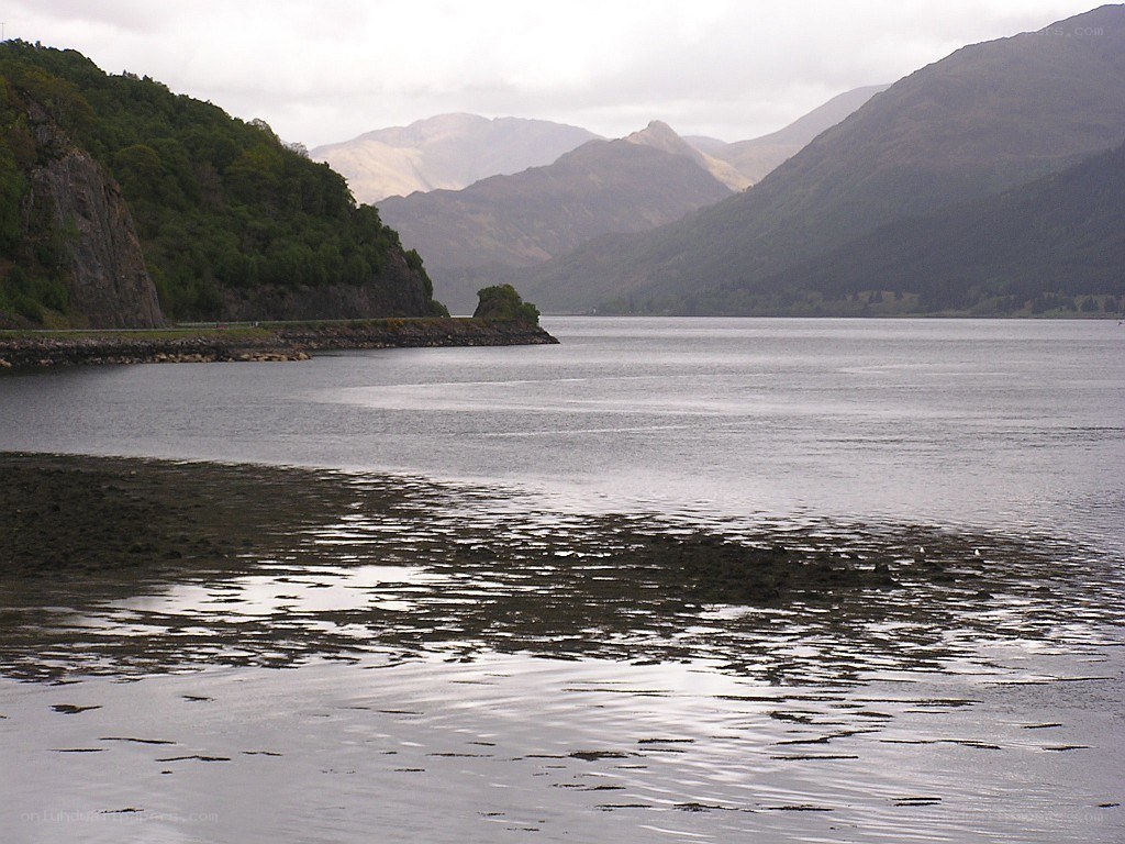 mountainous coastal landscape