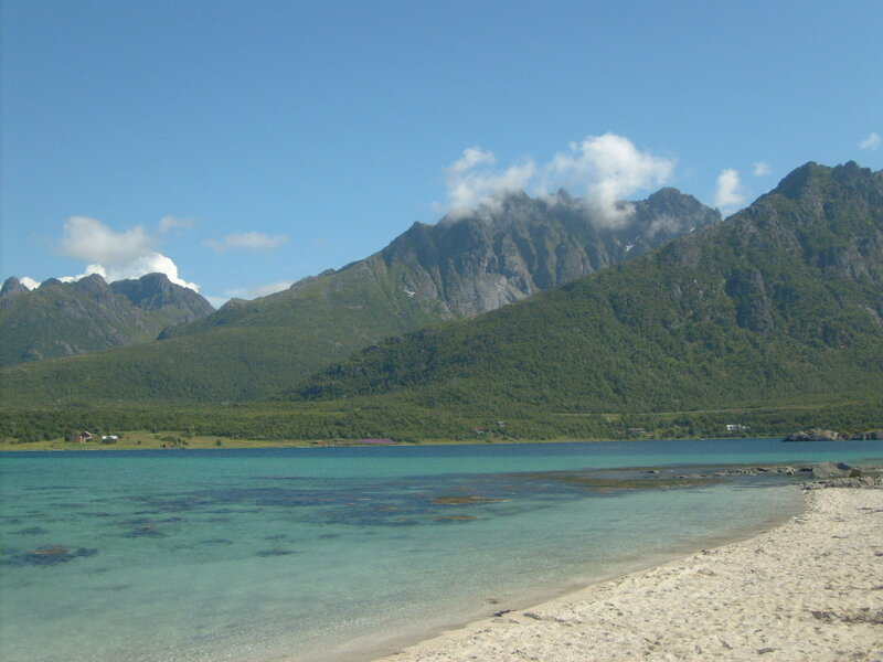 mountainous coastal landscape