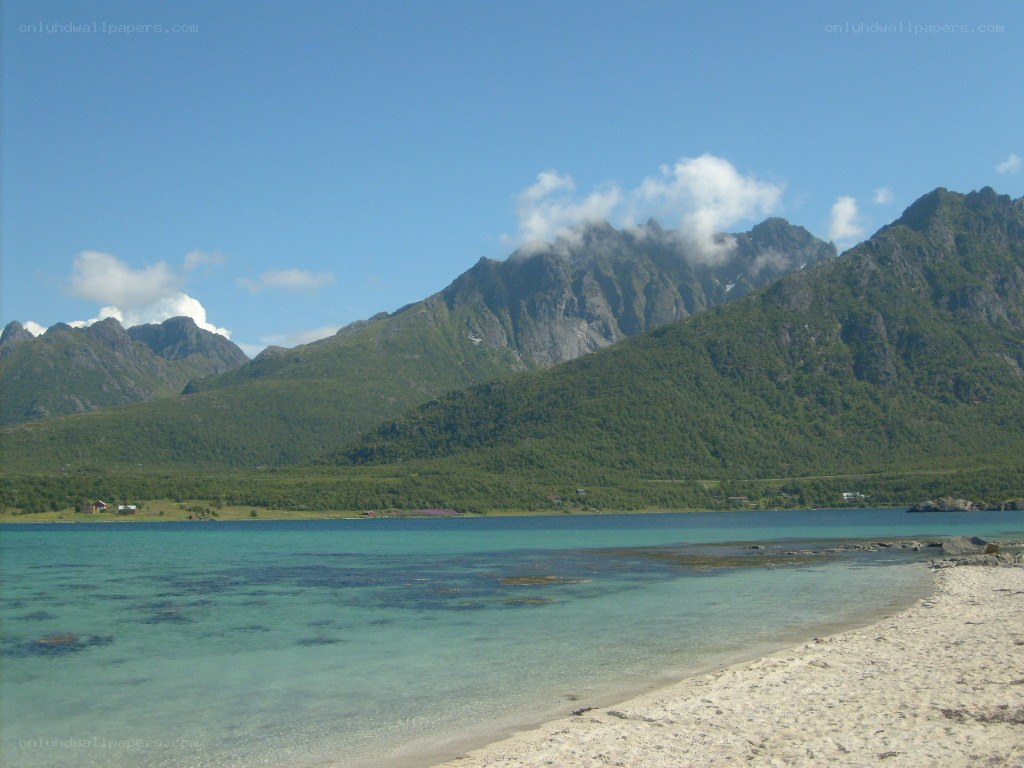 mountainous coastal landscape