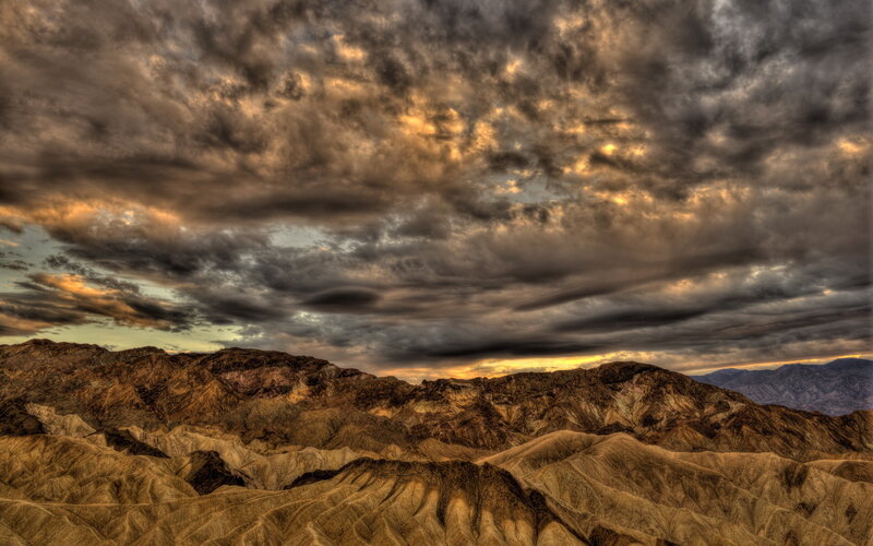 Mountainous Desert Landscape