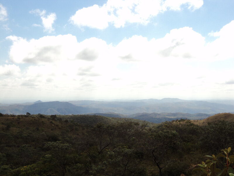 Mountainous Landscape — Blue, Serene, Afternoon, Photograph, Hills, Trees
