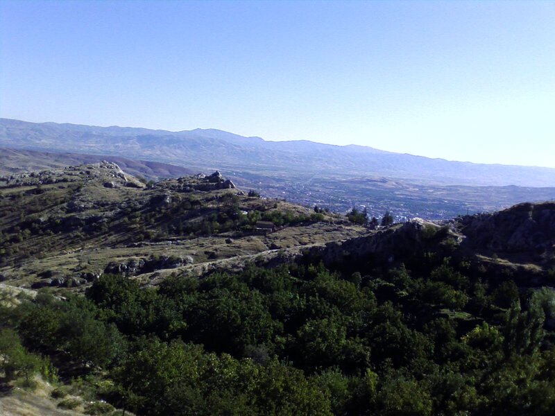 Mountainous Landscape — Green, Serene, Afternoon, Photograph, Hills