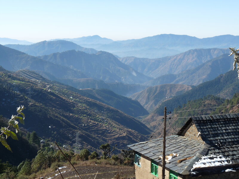 Mountainous Valley Landscape
