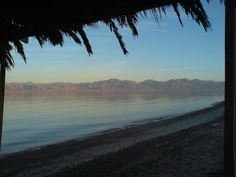 Mountains Across Calm Water