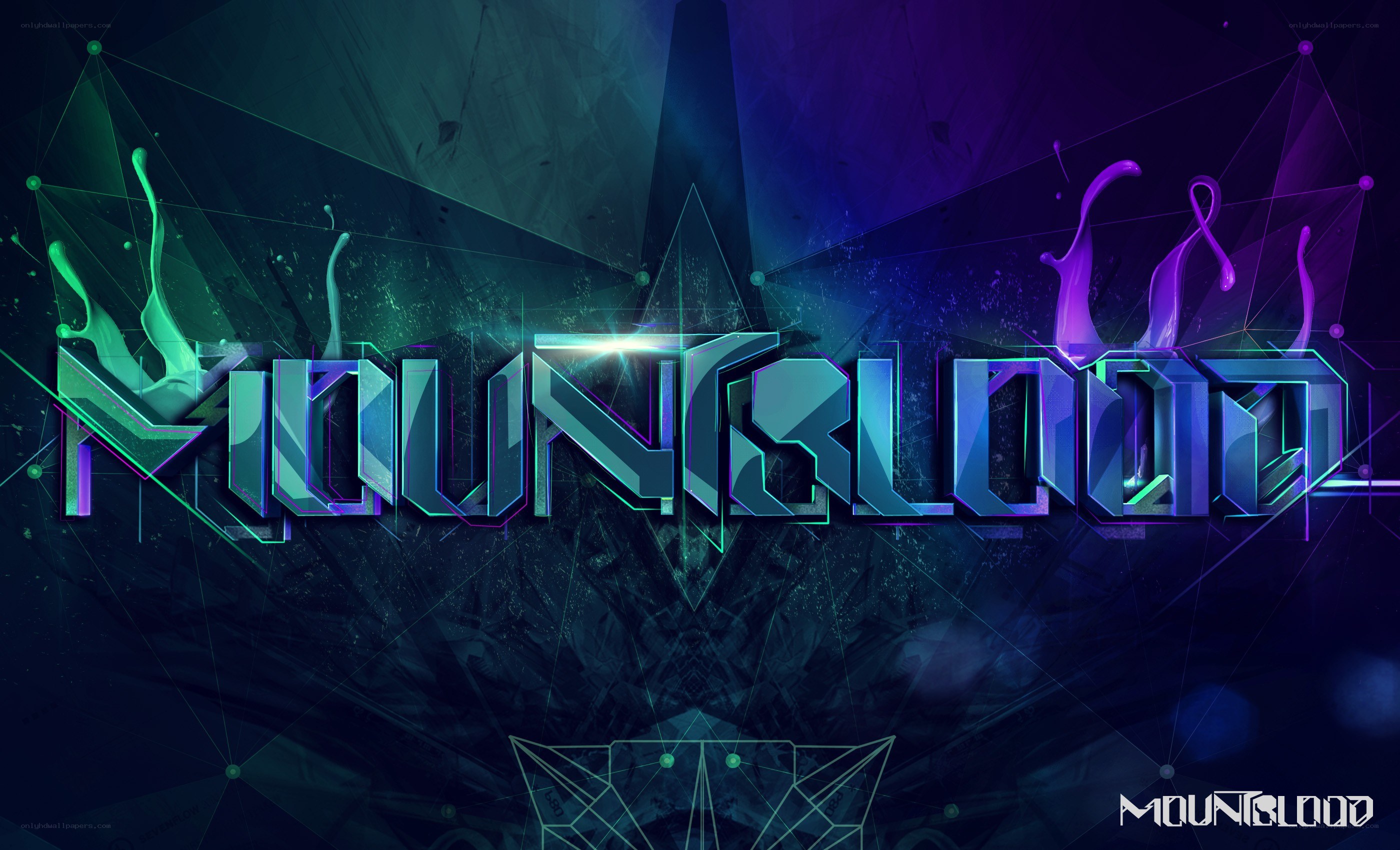 Mountblood logo art