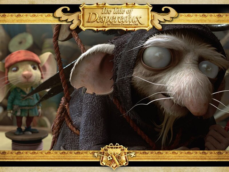 Mouse Character in Hood