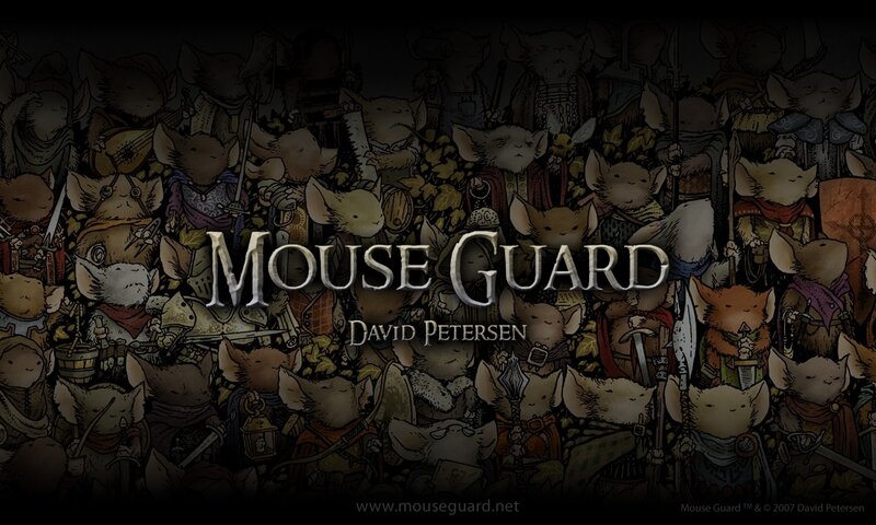 Mouse Guard title screen