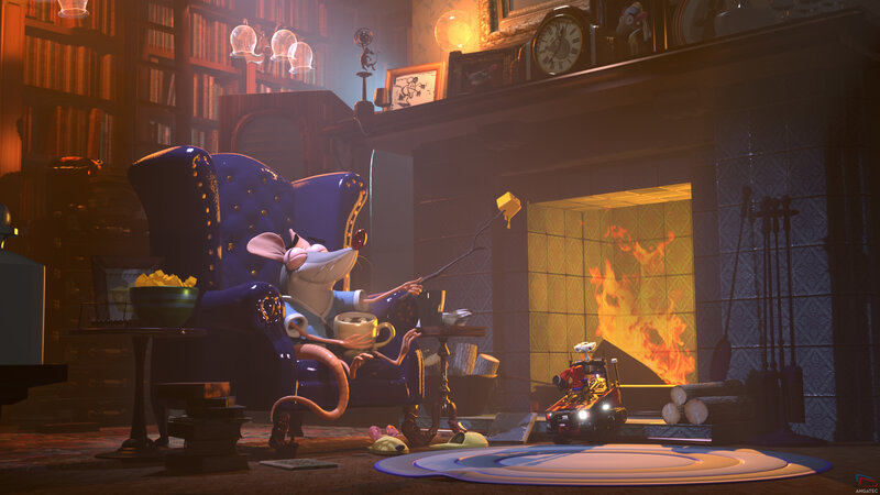 Mouse in Armchair
