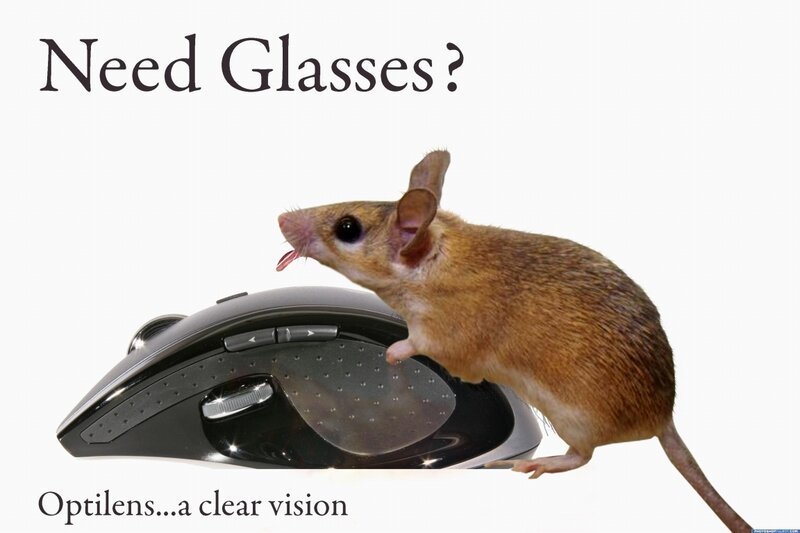Mouse on Computer Mouse