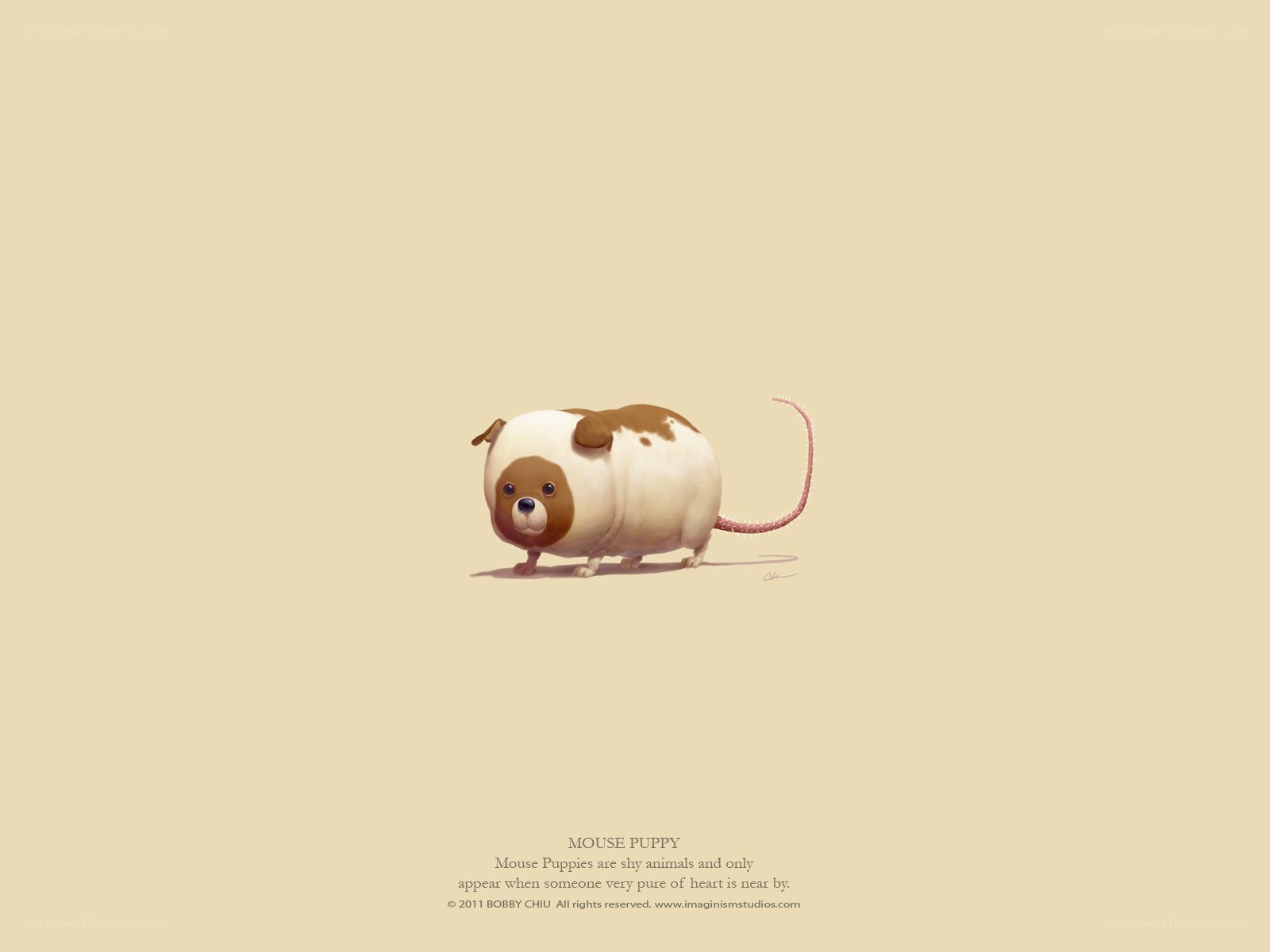 Mouse Puppy character art