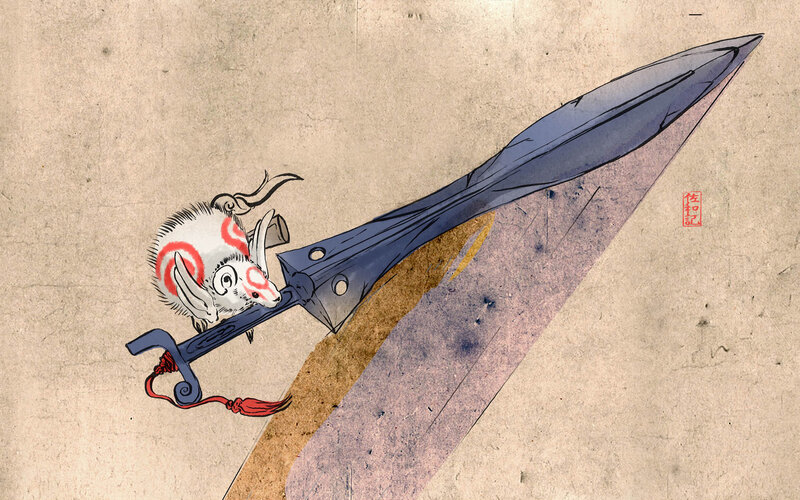 Mouse with a sword