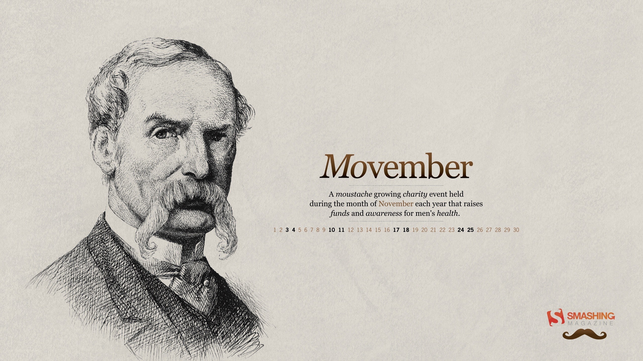 Movember awareness graphic