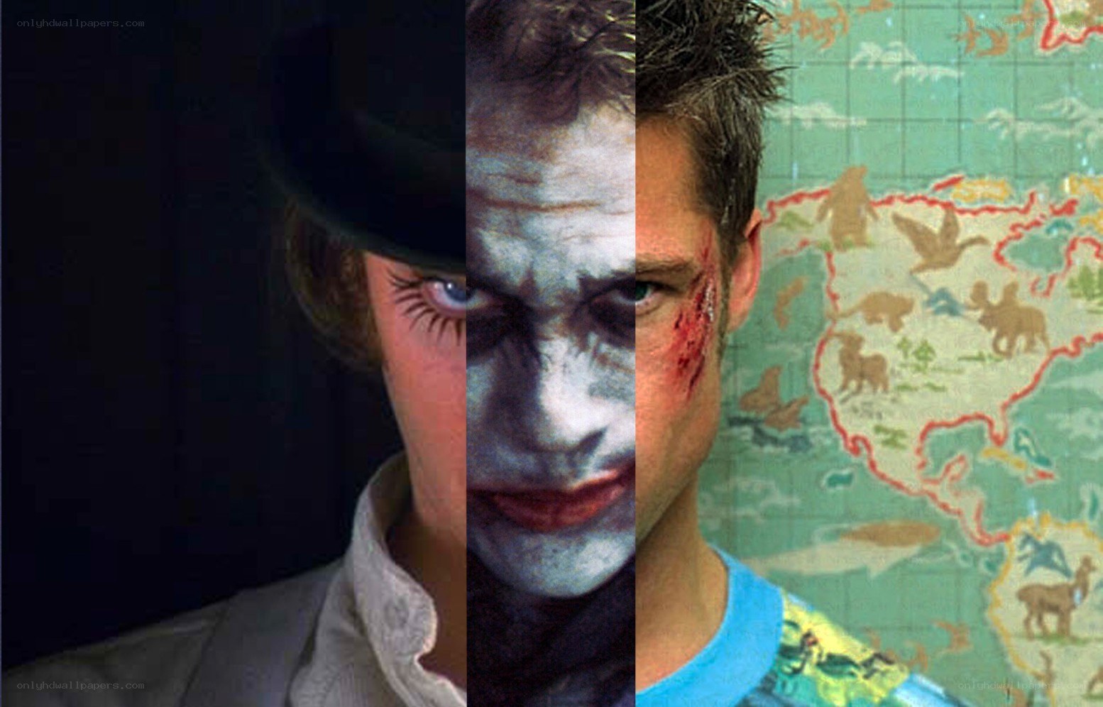 movie character collage