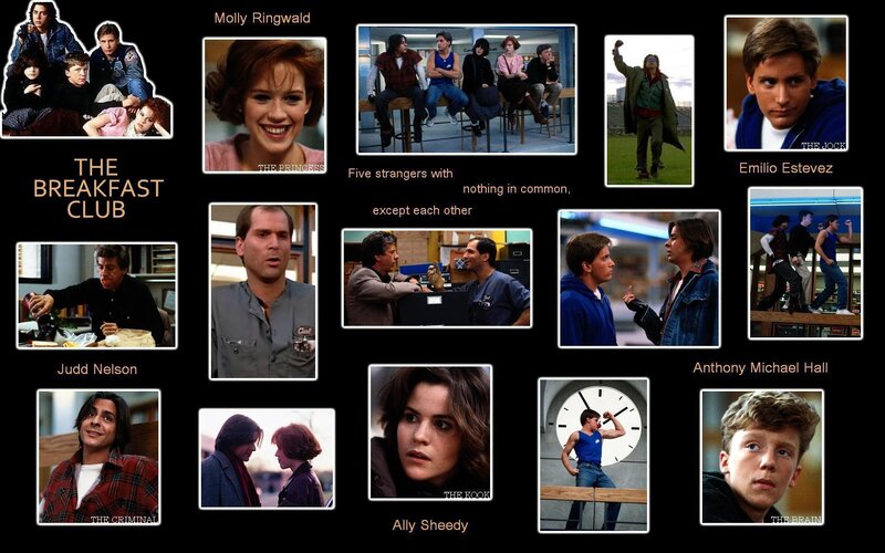 Movie Character Collage — Black