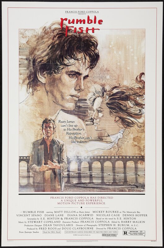 Movie Poster Art — Brown, Dramatic, Illustration